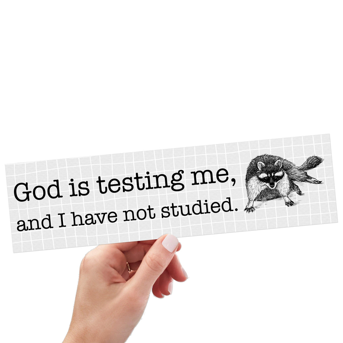 God Is Testing Me, And I Have Not Studied!