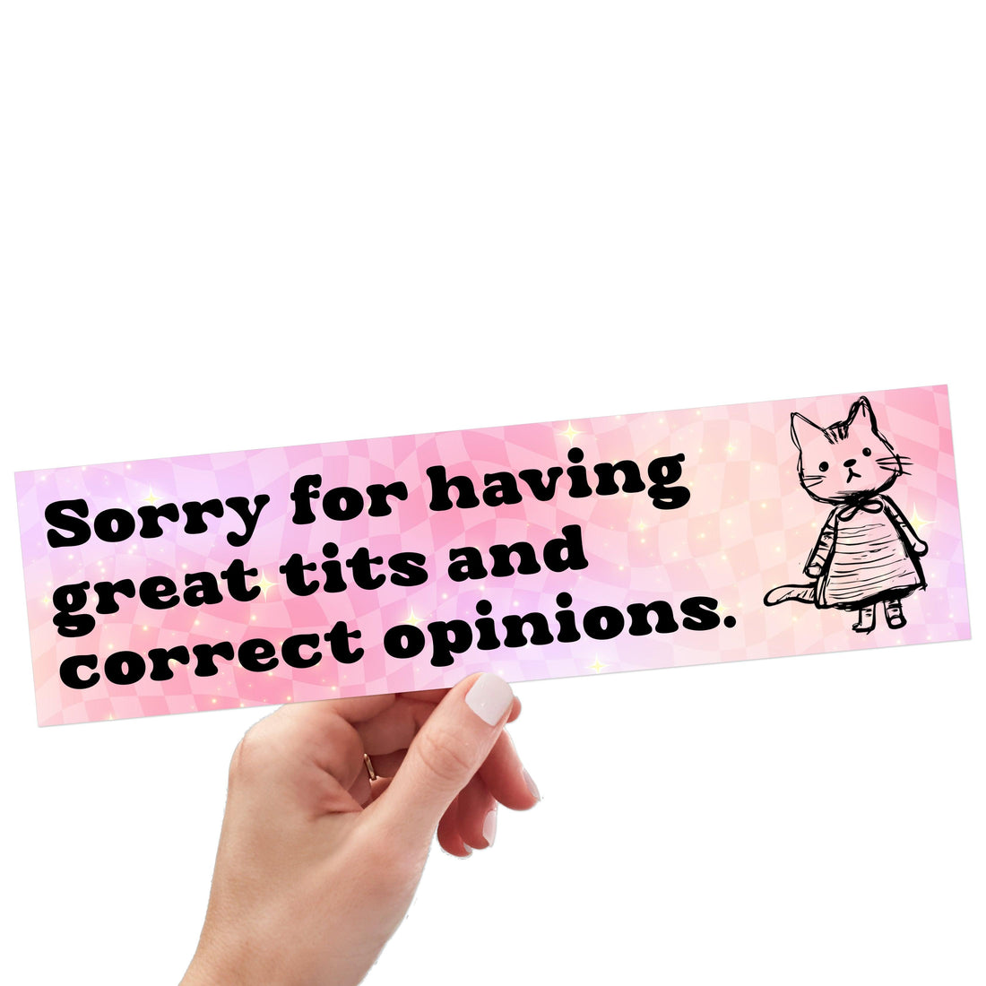 Sorry For Having Great Tits And Correct Opinions